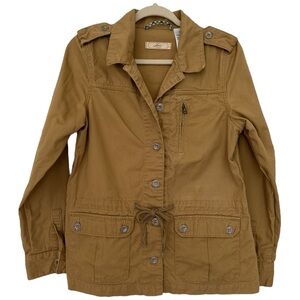 Levi’s Women's Tan‎ Lightweight Utility Jacket  Sz M